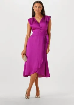 paarse suncoo midi jurk cesaria