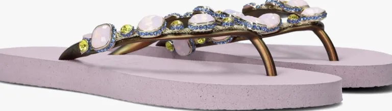 UZURII e teenslippers copa cabana pink>DAMES Slippers