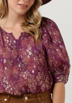 paarse vanessa bruno blouses seban blouse