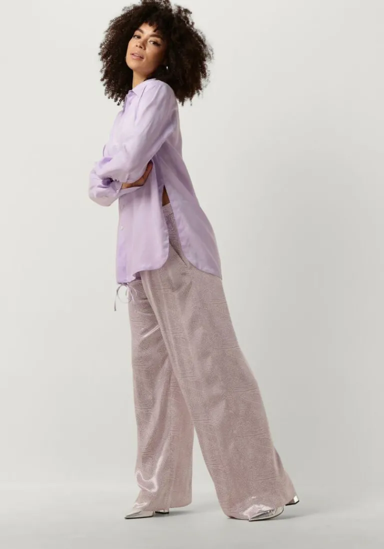 VANILIA e blouses relax satin shirt>DAMES Blouses