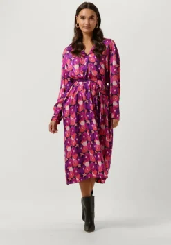 YDENCE e midi jurk dress kindra>DAMES Jurken