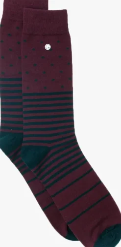 rode alfredo gonzales sokken dots & stripes