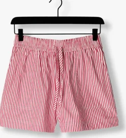 ANOTHER LABEL rode korte broek romana short><noscript><img width=