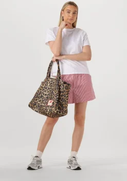 ANOTHER LABEL rode korte broek romana short><noscript><img width=