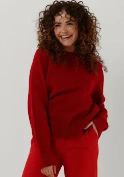 rode another label trui dee knitted pull l/s