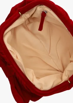 BECKSONDERGAARD rode clutch velvet bonita bag><noscript><img width=