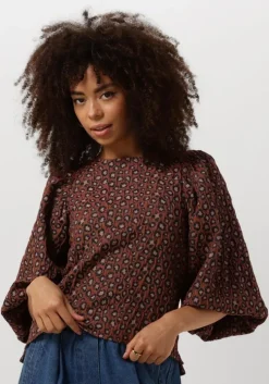 rode by-bar blouses zasu jacquard blouse