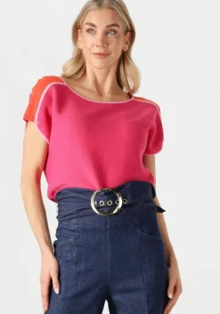 CAROLINE BISS rode coltrui 1212>DAMES Truien & Vesten