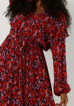 CIRCLE OF TRUST rode mini jurk evie dress><noscript><img width=