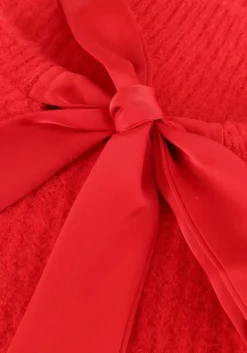 rode co'couture trui coralie bow rib knit