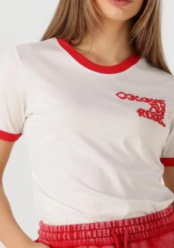 COLOURFUL REBEL rode t-shirt logo wave ringer boxy tee><noscript><img width=