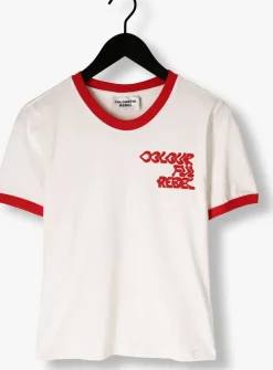 COLOURFUL REBEL rode t-shirt logo wave ringer boxy tee><noscript><img width=