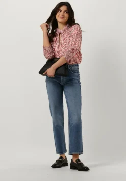 EST'SEVEN rode est'seven blouses est'elise blouse><noscript><img width=