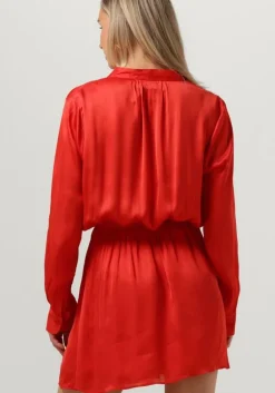 EST'SEVEN rode est'seven mini jurk est’journee dress bambu><noscript><img width=