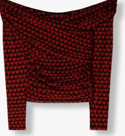 FABIENNE CHAPOT rode top duzzy top><noscript><img width=