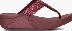 FITFLOP rode teenslippers je3>DAMES Slippers