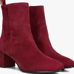 LINA LOCCHI rode enkellaarsjes 8543>DAMES Enkellaarsjes