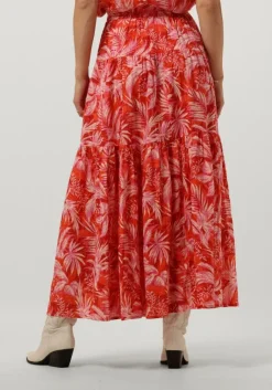 LOLLYS LAUNDRY rode maxirok sunset skirt><noscript><img width=