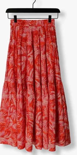 LOLLYS LAUNDRY rode maxirok sunset skirt><noscript><img width=
