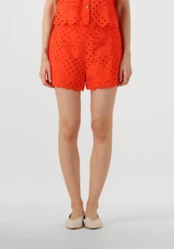 LOUIZON rode korte broek nido>DAMES Broeken|Shorts