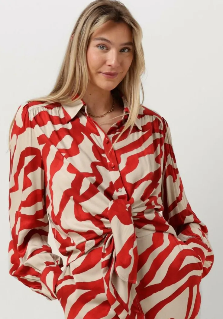 rode minus blouses jassie tie shirt