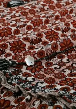 rode moliin maxi jurk uma