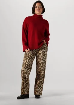 MY ESSENTIAL WARDROBE rode trui huximw knit rollneck><noscript><img width=