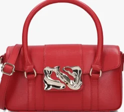 NÚNOO rode núnoo schoudertas small maggie icon>DAMES Schoudertassen