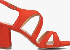 NOTRE-V rode sandalen met hak 22552>DAMES Sandalen