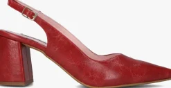 NOTRE-V rode slingbacks 2315c>DAMES Hakken|Slingbacks