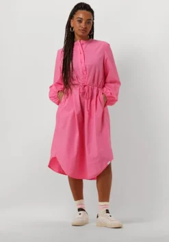 rode penn & ink midi jurk dress midi