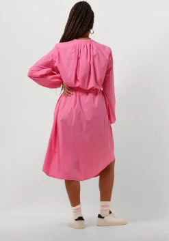 rode penn & ink midi jurk dress midi