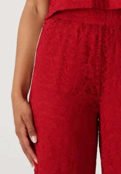 rode refined department wijde broek nova pants