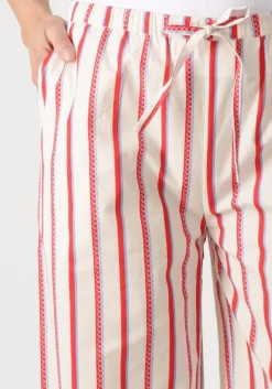 rode refined department wijde broek mara