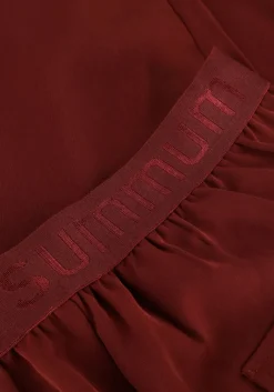 SUMMUM rode cargobroeken trousers fluid><noscript><img width=