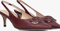 TWINSET MILANO rode slingbacks 252tcp030><noscript><img width=
