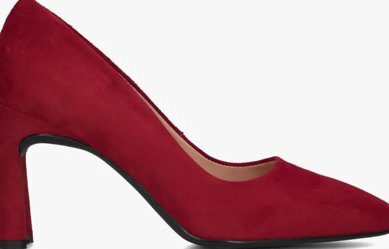 UNISA rode pumps waba>DAMES Hakken