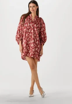 VANESSA BRUNO rode mini jurk vanessa>DAMES Jurken