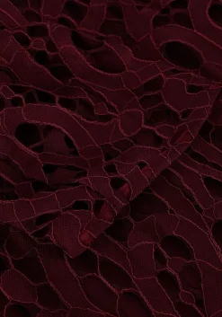 VANILIA rode midi jurk lace midi dress><noscript><img width=