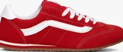 VANS rode lage sneakers super lowpro>DAMES Sneakers