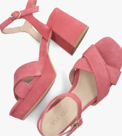 rode via vai sandalen cassia six