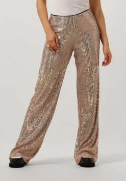 roségouden co'couture pantalon sage sequin pant