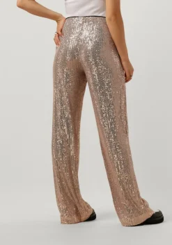 roségouden co'couture pantalon sage sequin pant