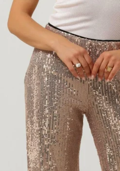 roségouden co'couture pantalon sage sequin pant