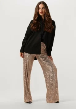 roségouden co'couture pantalon sage sequin pant