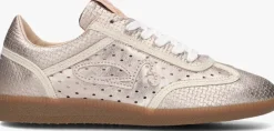 FRED DE LA BRETONIERE roségouden lage sneakers pearl raffi>DAMES Sneakers