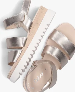 GABOR roségouden sandalen 660 1><noscript><img width=