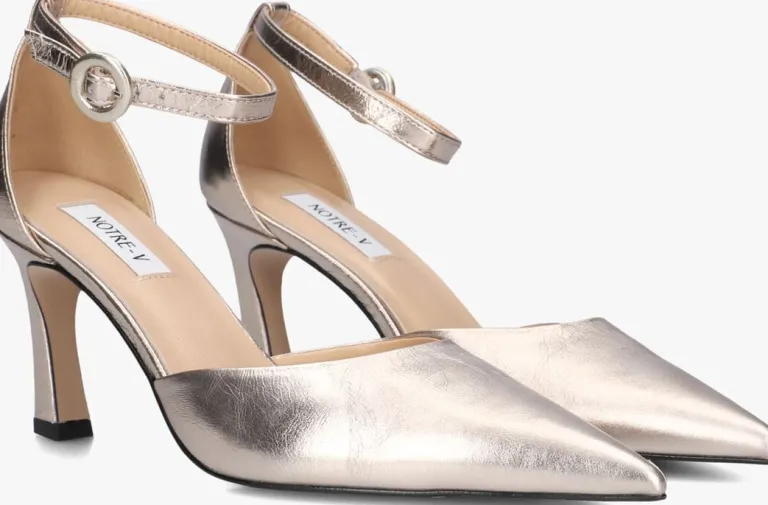 NOTRE-V roségouden pumps 7225>DAMES Hakken