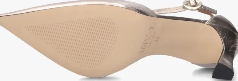 NOTRE-V roségouden pumps 7225>DAMES Hakken