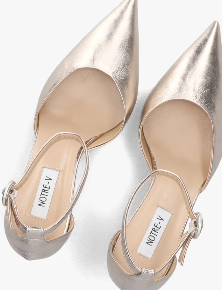 NOTRE-V roségouden pumps 7225>DAMES Hakken